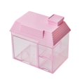 thumbnail image 2 of Boîte de Rangement de Papeterie Visible Plusieurs Grilles Forme Maison Bureau Articles Divers Conteneur de Rangement Fournitures Ménagères, 2 of 8