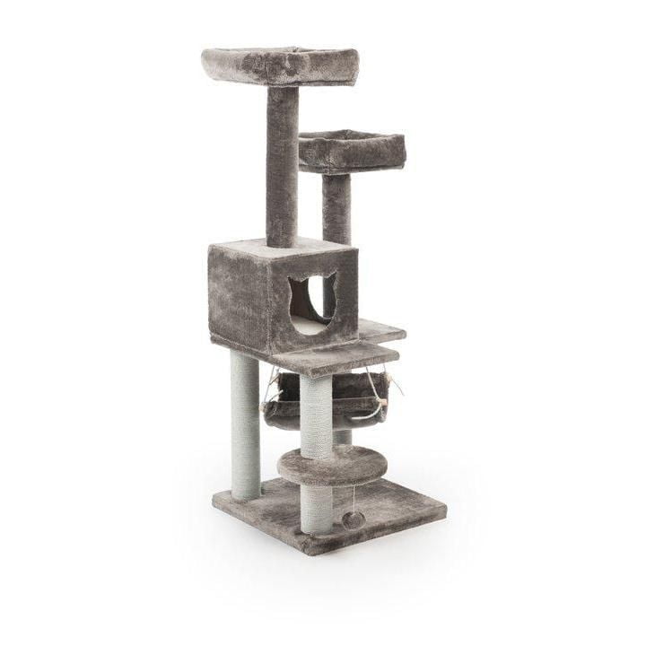 Maison pour chat gris Prevue Pet Kitty Party Tower