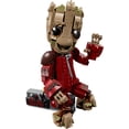 thumbnail image 4 of LEGO Marvel Ravager Jumpsuit Groot Building Toy for Boys & Girls - Poseable Display & Play Figure W/Detonator Device & Adjustable Eyebrows for Kids, Ages 10+ - Gift Idea for Birthdays - 76341, 4 of 9