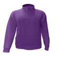 thumbnail image 2 of Men‘s Stand Collar Zipped Knit Sweater in Solid Color, 2 of 5