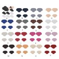 thumbnail image 3 of 16 Pieces Microfiber Shoes Heal Repair Patch Repair Patch Professional Self-adhesive Solid Color Sneaker Repairing Plate Tap Accessories Coffee, 3 of 9