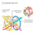thumbnail image 2 of Teether Toy Manhattan Toy Winkel Colorpop Rattle, 2 of 7