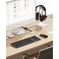 thumbnail image 2 of Wireless Bluetooth Keyboard and Mouse for Mac, Multi-Device Rechargeable Slim Keyboard and Mouse Stainless Steel Full Size, Compatible with MacBook Pro/Air, iPad, iMac - Space Gray, 2 of 7