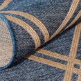 thumbnail image 4 of Smithleighs Cobalt Blue and Tan Woven Area Rug, 4 of 7