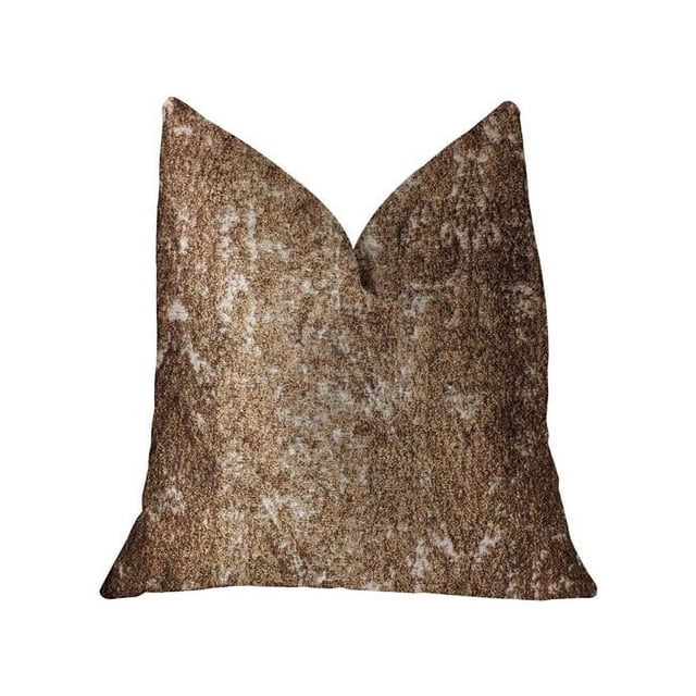 PBRA2321-2030-DP Plutus Coussin de Luxe Marron, 20 x 30 Po. Queen