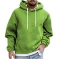 thumbnail image 1 of RKSTN Chandails à Capuchon pour Hommes Mode d'Automne Chandail Doux Décontracté Mode Col Rond avec Poche Chandail à Enfiler Manches Longues Hauts Chandail Chandail pour Hommes, 1 of 5