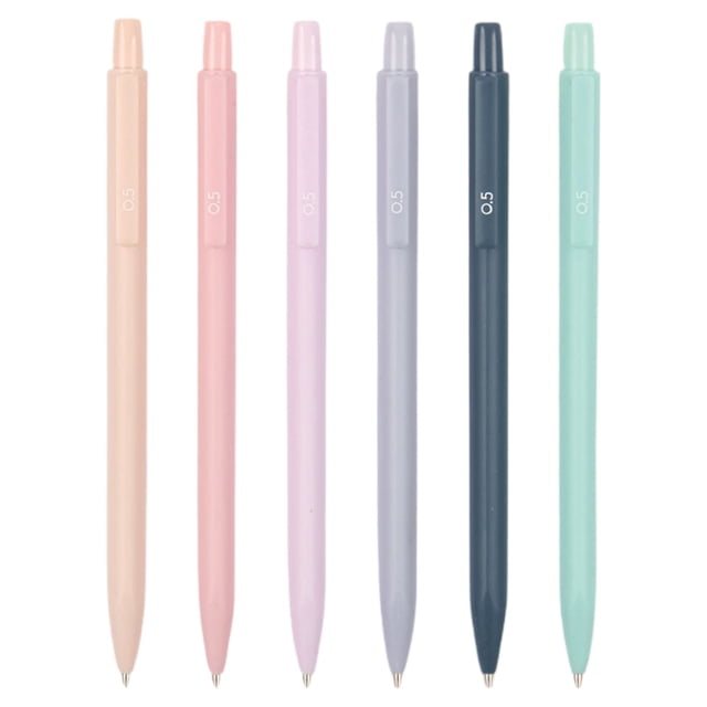 Solid Colors Mechanical Pencils, 0.5mm Triangle Shape Automatic Pencil for Writing, Office School Supplies Gift (Random Color/1 Pcs) 5.9Inches