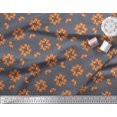 thumbnail image 2 of Soimoi Tissu Poly Georgette Fox Imprimé pour Enfants au Mètre 42 Pouces de Large, 2 of 3
