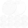 thumbnail image 1 of 50Pack Tiny Cup Markers Acrylic Round For Wine Glass Charm Home Use Dining Bars, 1 of 8
