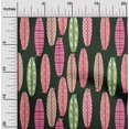thumbnail image 2 of oneOone Silk Tabby Fuschia Pink Fabric Kids Floral Craft Projects Decor Fabric Printed By The Yard 42 Inch Wide, 2 of 4