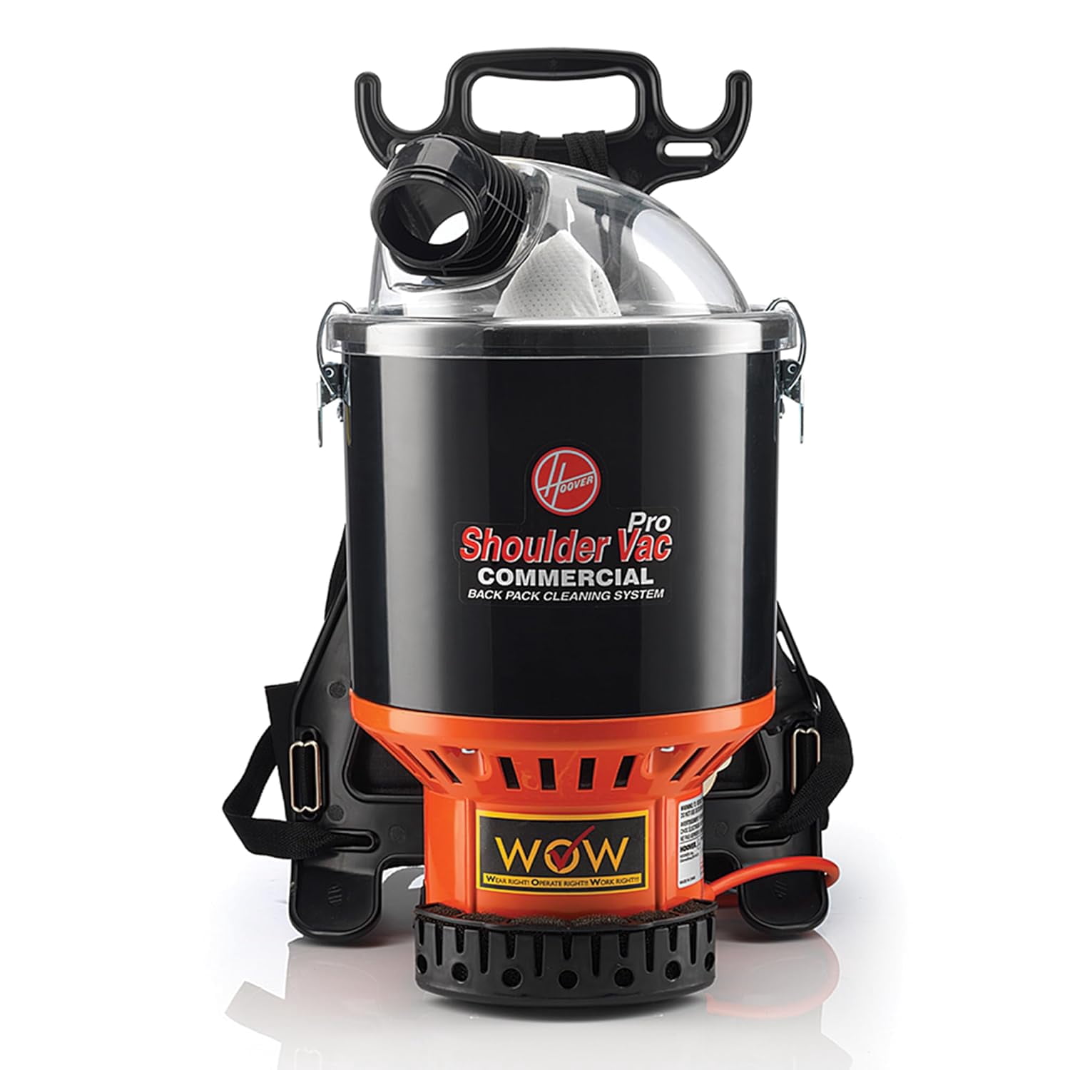Commercial Shoulder Vac Pro Backpack Vacuum - 6.4-L