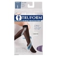 thumbnail image 3 of Truform Bas Transparents Jusqu'au Genou, Bout Ouvert : 15 - 20 mmHg, Violet, Très Grand, 3 of 7