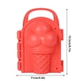 thumbnail image 2 of QIPOPIQ Ice Cream Snow Modeling DIY Outdoor Snow Play Children Outdoor Snow Play Toys Ice Cream Pattern Snowman, 2 of 8