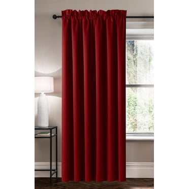 Swift Home 1 Piece Room Darkening Rod Pocket Curtains