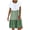 Green, variant on fartey Sundresses for Women 2023 Trendy Stripe Dot Print Loose Fit Mini Dress Lounge Crew Neck Short Sleeve Dresses, S-5XL