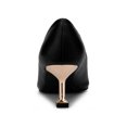 thumbnail image 2 of BLISSFUL STEP Women's Pointed Toe Low Kitten Heels Pumps, 2 of 7