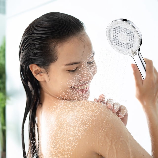 Shower - High-Pressure Handheld Showerhead - Hard Water High Pressure 5 Spray Modes Handheld Shower For The Elderly Children