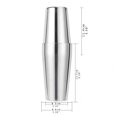 thumbnail image 2 of Cocktail Shaker Set, 2-Piece Boston Shaker Set with Weighted 25oz & Unweighted 20oz Shaking Tins, 18/8 Stainless Steel Martini Shaker for Bartending and Home Bar, Recipes Booklet Included, 2 of 5