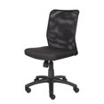 thumbnail image 2 of Boss Office Products Mesh Back Fabric Task Office Chair in Black, 2 of 5