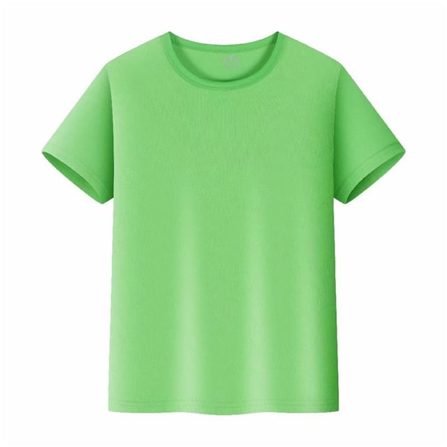 Hiiyo Men's Quick Drying T-Shirt Solid Color Short Sleeve T Shirt, Green