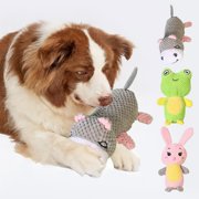 Sentmoon Jouets pour chiens Jouets de cousue pour chiens Durabilité Jouet de chien en peluche à croquer Jouet d'animal sonnant Jouet pour chien Dentition et nettoyage des dents