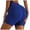 Blue, variant on Yammkia Women's Shorts Biker Shorts for Women Booty Volleyball High Waisted Black Spandex Shorts for Yoga Dance Workout Hot Pink,L