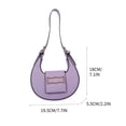 thumbnail image 3 of TopLLC One Shoulder Crossbody Bag Leather Large Capacity Multi Compartment Women Bag on Clearance, 3 of 3