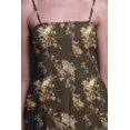 thumbnail image 3 of Bimba Robe à Bretelles Spaghetti Fluide à Smocks Imprimée pour Femmes Black Berry & Yellow Sparrow Bird Bimba - Très Petit, 3 of 7