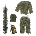 thumbnail image 2 of Ensemble d'Uniforme Léger Invisible pour Adolescent Ghillie, Tenue pour Vert 160-165 cm, 2 of 8