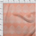 thumbnail image 2 of oneOone Cotton Flex Fabric Leaves & Floral Block Printed Craft Fabric BTY 40 Inch Wide, 2 of 4