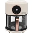 thumbnail image 1 of Viewable Airy Fryer,Transparent Glass Fry Bowl with 8 Preset Modes 31.5 Inch Power Cord Touchscreen Digital Display and Good Heat Dissipation Stainless Steel Grill Cylinder Air Fryer for Homes Etc, 1 of 9