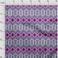 thumbnail image 2 of oneOone Silk Tabby Fabric Geometric Ikat Print Sewing Fabric BTY 42 Inch Wide, 2 of 4