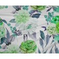 thumbnail image 4 of oneOone Polyester Lycra Green Fabric Florals Sewing Craft Projects Fabric Prints By Yard 56 Inch Wide, 4 of 4
