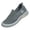 Grey_YYX, variant on Fsqjgq Mesh Running Shoes for Men Non Lace Walking Sneaker Non Slip Works Shoe Workout Athletic Sneakers