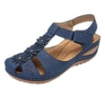 thumbnail image 1 of Kcodviy Chaussures Confortables à Semelle Ajourée Femmes Décontractées à Enfiler Dames Bout Rond Cheville Femmes Chaussures Décontractées Taille 11 1/2 Sandales Souples Femmes Filles Femmes Chaussures Sandales Décontractées Chaussures Décontractées pour Femmes, 1 of 9