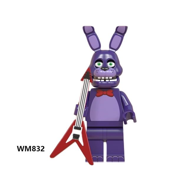 8Pcs FNAF Action Figure Toys Five Nights At Freddy's Ornaments Assembled Toy DIY Model Game Peripheral Childrens Birthday Gifts,WM832