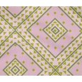 thumbnail image 4 of oneOone Cotton Flex Fabric Diamond|Triangle & Check Geometric Print Fabric By The Yard 40 Inches Wide, 4 of 4