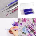 thumbnail image 3 of 4 Colors Heat Pens Heat Erasable Pens Fabric Marking Pens Auto Vanishing Refills Blue, 3 of 5