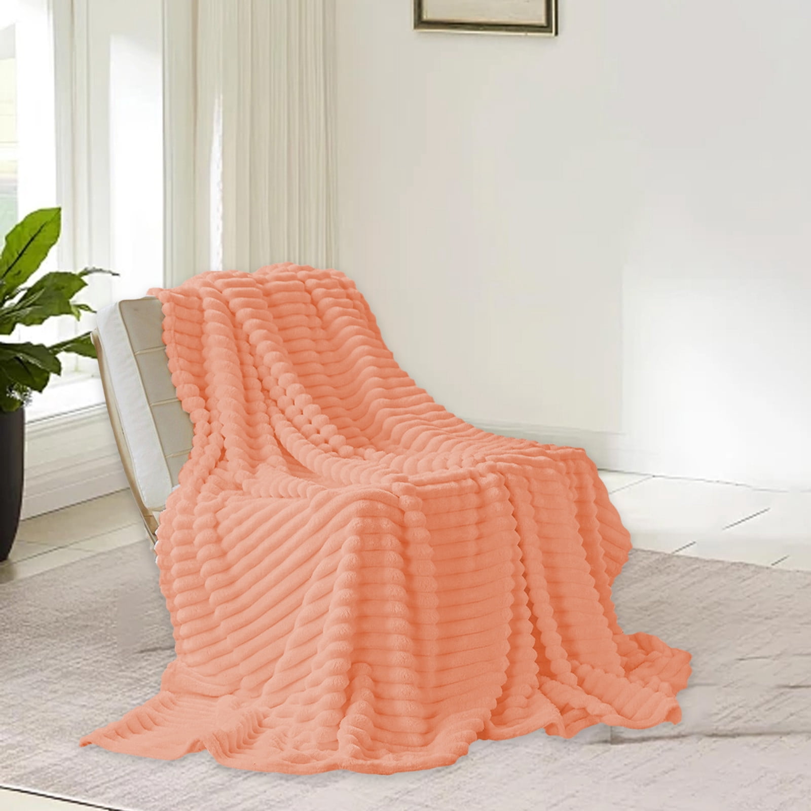 PUREKKI Soft And Thick Double Layer Raschel Blanket A Must Have Warming Artifact In Winter Suitable For Beds Sofas And Other Scenes Providing The Ultimatecomfort