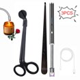 thumbnail image 1 of SNNROO 3Pcs Candle Accessory Set  USB Rechargeable Candle Lighters Stainless Steel Candle Wick Trimmer  Candle Wick Dipper, 1 of 1