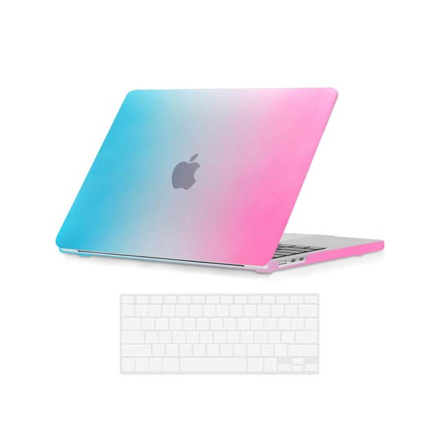 Compatible with MacBook Air 13.6 inch Case 2022 Model A2681 M2 Chip with Liquid Retina Display Touch ID, Protective Laptop Cover with Keyboard Cover Skin