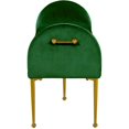thumbnail image 4 of Meridian Furniture Owen 20"H Contemporary Velvet Bench in Green, 4 of 6