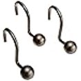 thumbnail image 3 of Popular Bath Ball Metal Shower Curtain Hooks, Orb, 12 Pack, 3 of 4