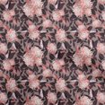 thumbnail image 1 of oneOone Polyester Spandex Wine Fabric Florals Sewing Craft Projects Fabric Prints By Yard 56 Inch Wide, 1 of 5