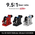 thumbnail image 4 of Graflsoa Extrudeuse à Double Engrenage à Grande Vitesse avec Engrenages en Acier Trempé, Moteur Rond de 36 mm, Compatible avec CR10, CR10S, Ender3 V2, VORO, Rouge, 4 of 6