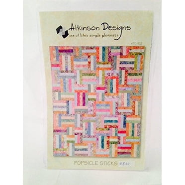 Atkinson Popsicle Sticks Jelly Roll Quilt Pattern