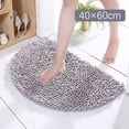 thumbnail image 2 of TIELUTT Half Round Bathroom Rug Won't Bathroom Mat Soft and Comfortable Furry Durable Thickened Project 62 Blanket Rugs for Bed Room Kid Room Rug Knit Blanket Knitted Throw Blankets for Couch, 2 of 8