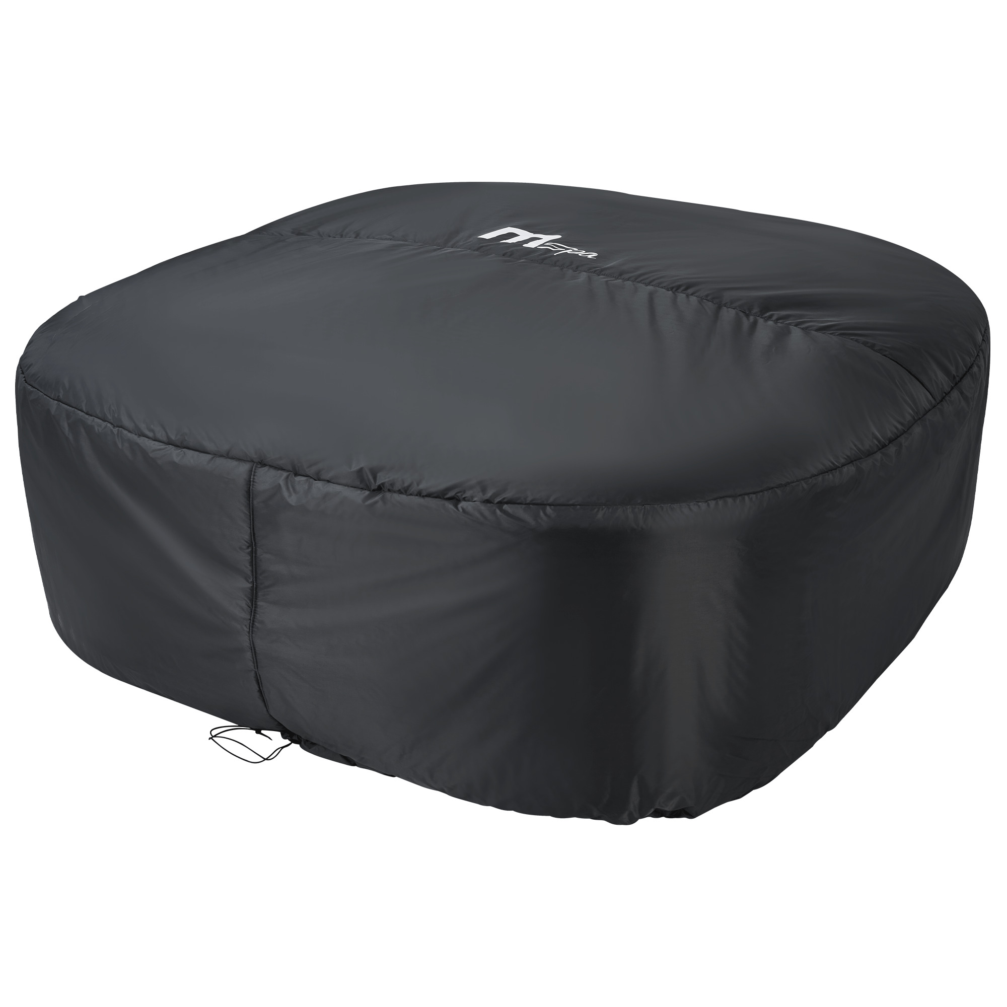 MSpa Square Thermal Cover with Snug Fit Design for Outdoor 6 Person Spas, Grey