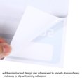 thumbnail image 4 of Unique Bargains Business Hour Sign PVC Self Adhesive Operation Hour Sticker Black 2 Pack, 4 of 5
