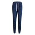 thumbnail image 2 of Womens Elastic Waist Pencil Stretch Denim Skinny Drawstring Jeans Pants Trousers, 2 of 5
